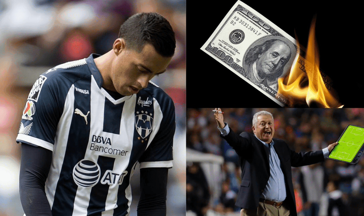 El delantero sale caro a Rayados pues se la pasa lesionado