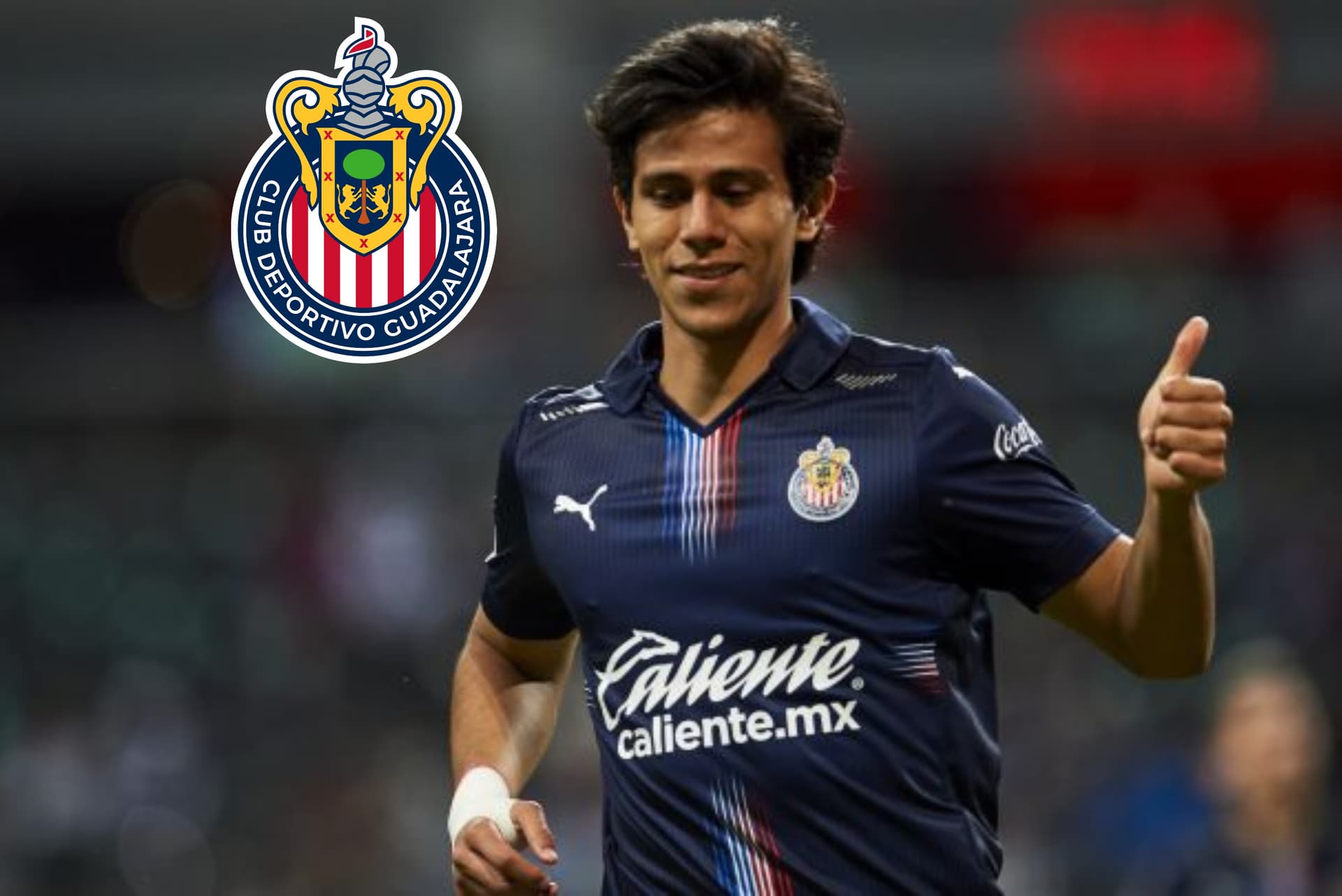 El delantero se ha perdido los últimos cuatro partidos de las Chivas.