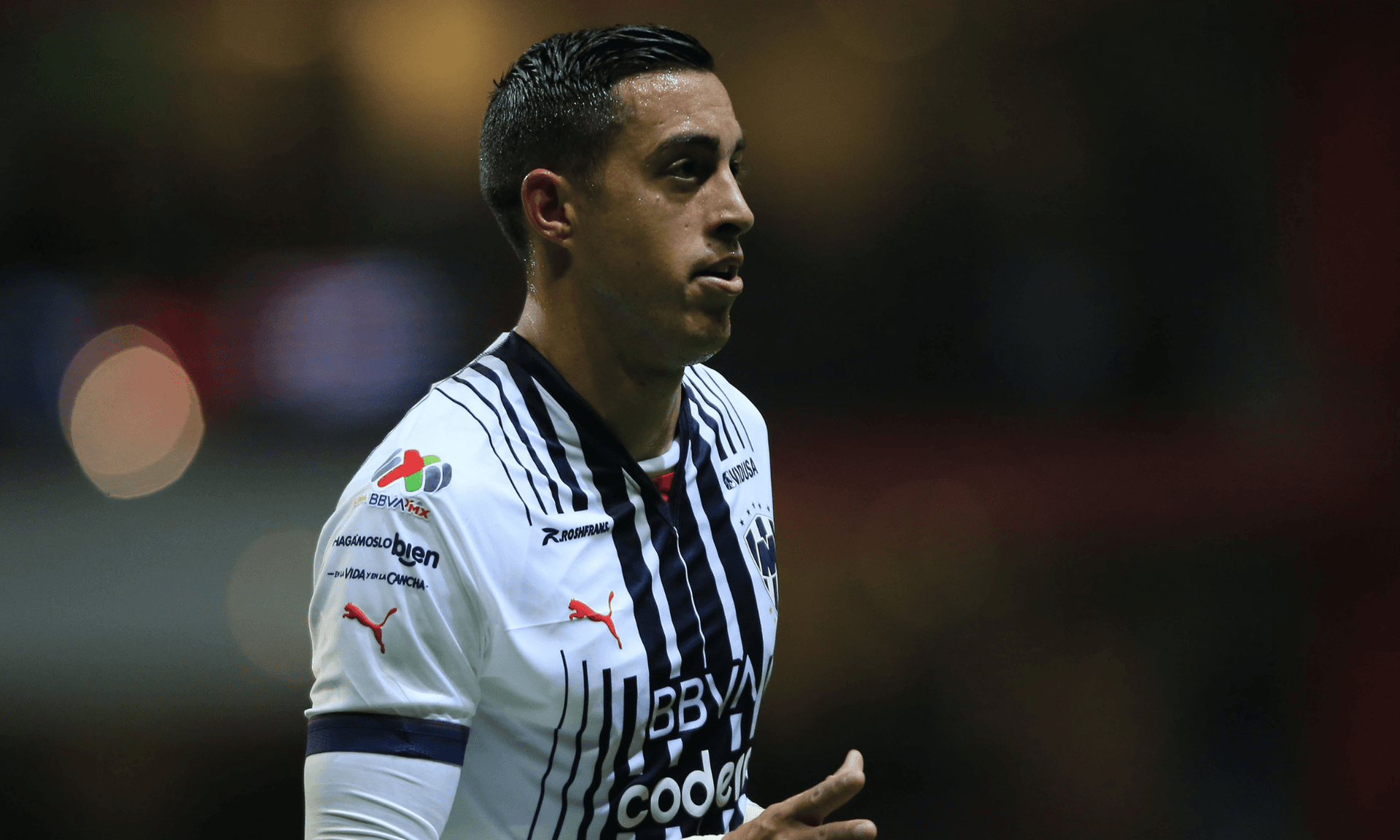 El delantero sufrió una lesión muscular en el partido contra Toluca