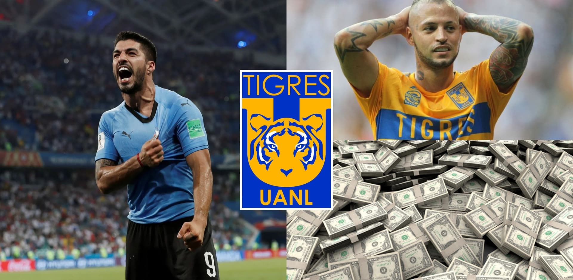 El delantero uruguayo podría llegar al conjunto universitario gracias al 'Diente' López