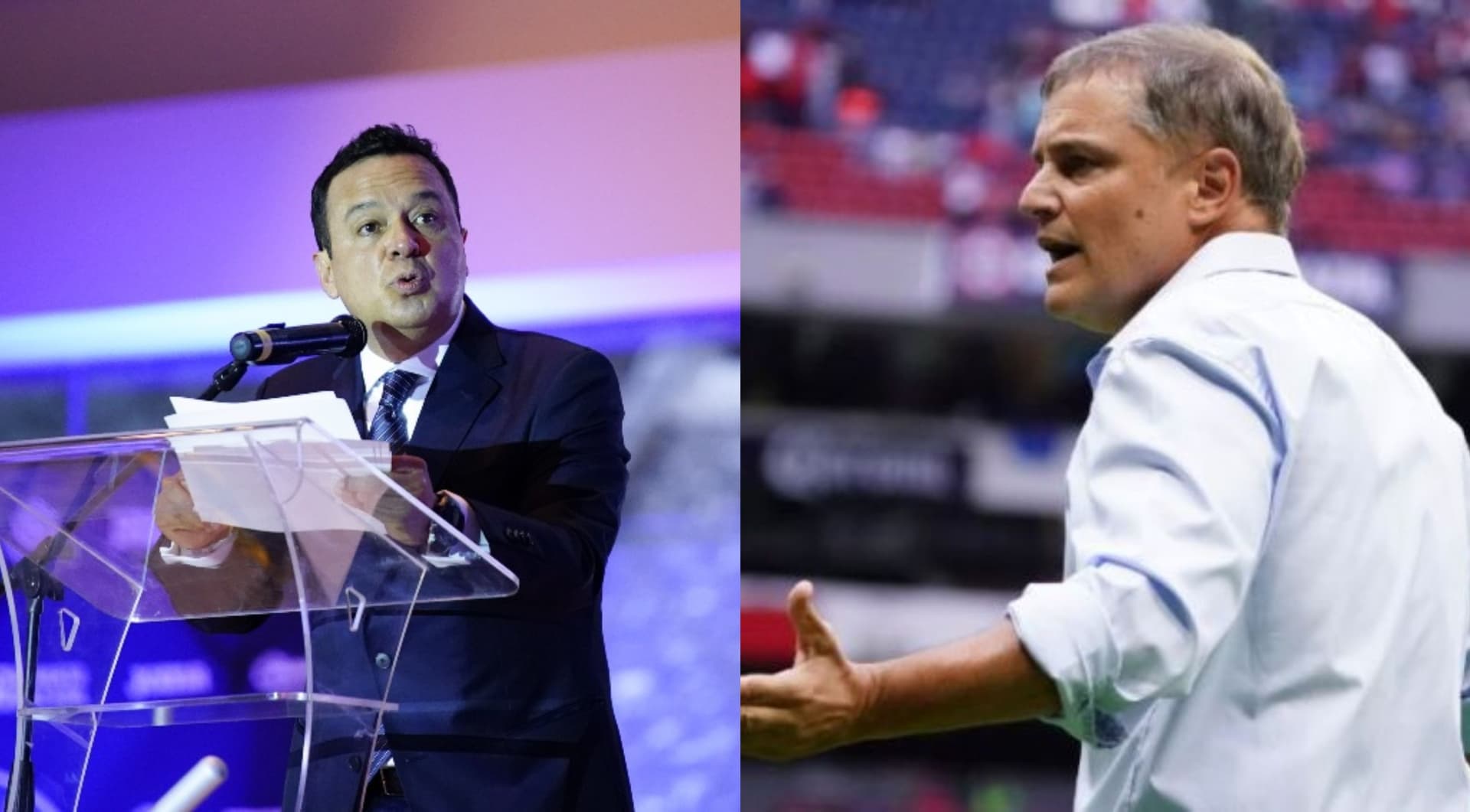 El directivo también salió cuestinado por la derrota del equipo en casa