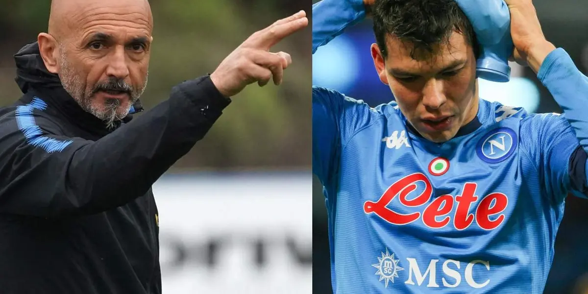 El director técnico del Napoli, Luciano Spalletti, escogió sus jugadores predilectos en el club y deja de lado a Hirving Lozano; ahora su futuro estaría lejos de Italia.
