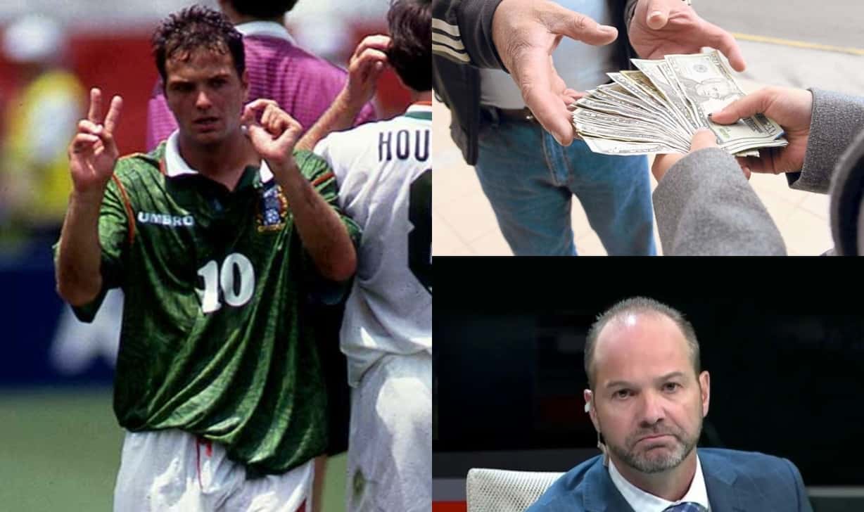 El Dr García estuvo involucrado en un tema de dinero para olvidarse de hacer goles en un juego del seleccionado mexicano.