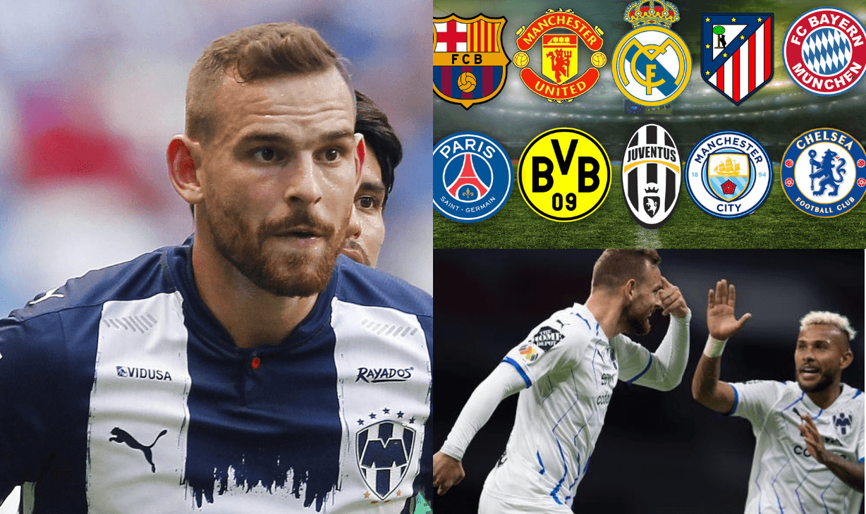 El elemento de Rayados de Monterrey podría tener actividad en Europa