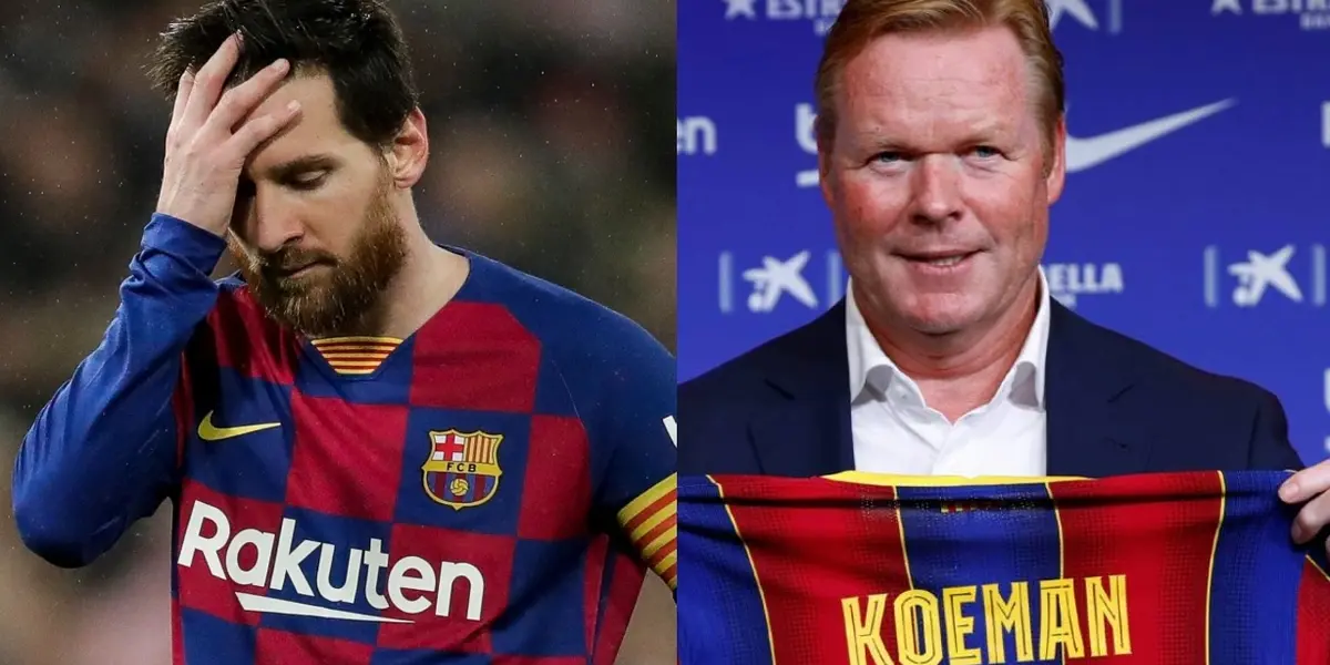 El entrenador de Barcelona y el golpe bajo a Messi, lo retienen a la fuerza y ahora otro episodio polémico enciende las redes.