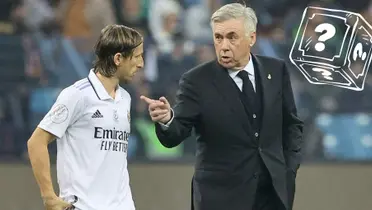 Carlo Ancelotti le tiró la pelota a Luka Modric por su futuro