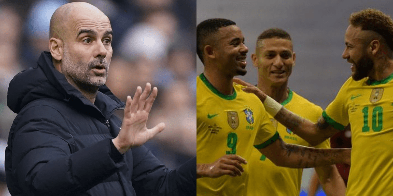 El entrenador español, quien tiene contrato con Manchester City hasta 2023, estaría en la mira del pentacampeón mundial