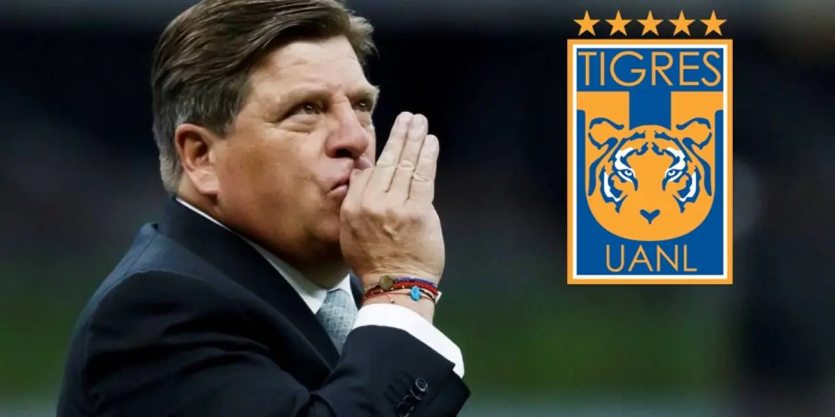 El entrenador mexicano Miguel Herrera recibe una gran noticia, todo gracias a Tigres.