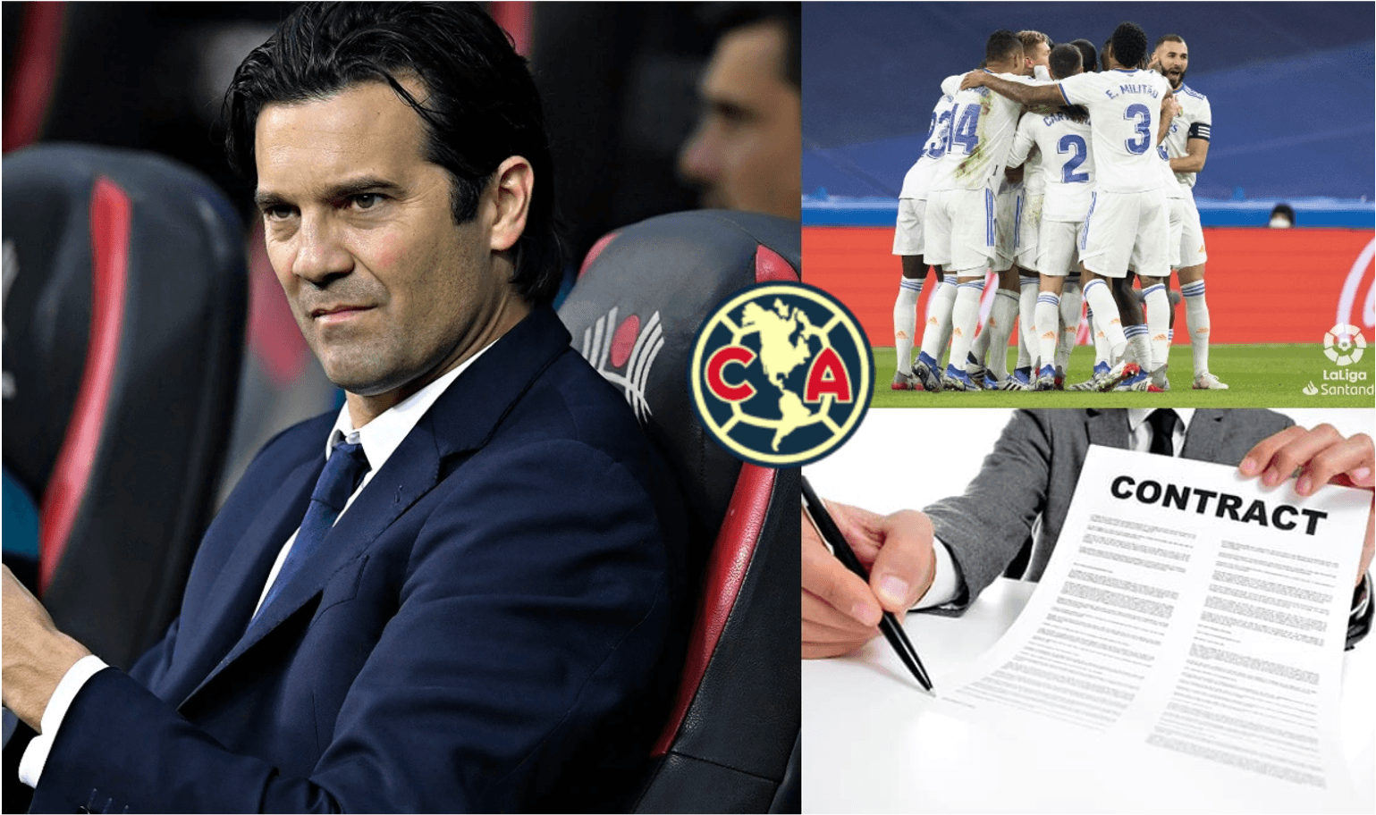 El entrenador Santiago Solari y su primer pedido para que llegue a Club América, sería desde el Real Madrid y Emilio Azcárraga lo ve con buenos ojos.
