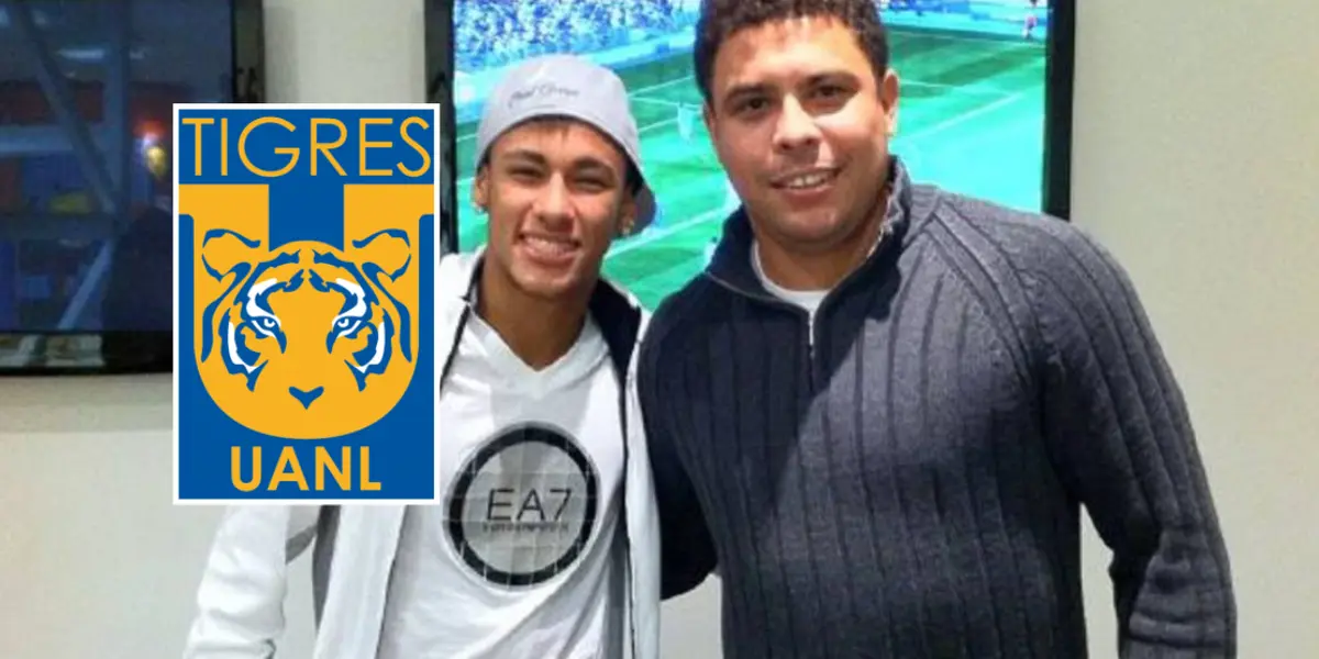 El equipo Cruzeiro de Ronaldo le adeuda a Tigres el pase de Rafael Sobis, por ello le pagarían con un prospecto y futuro Neymar