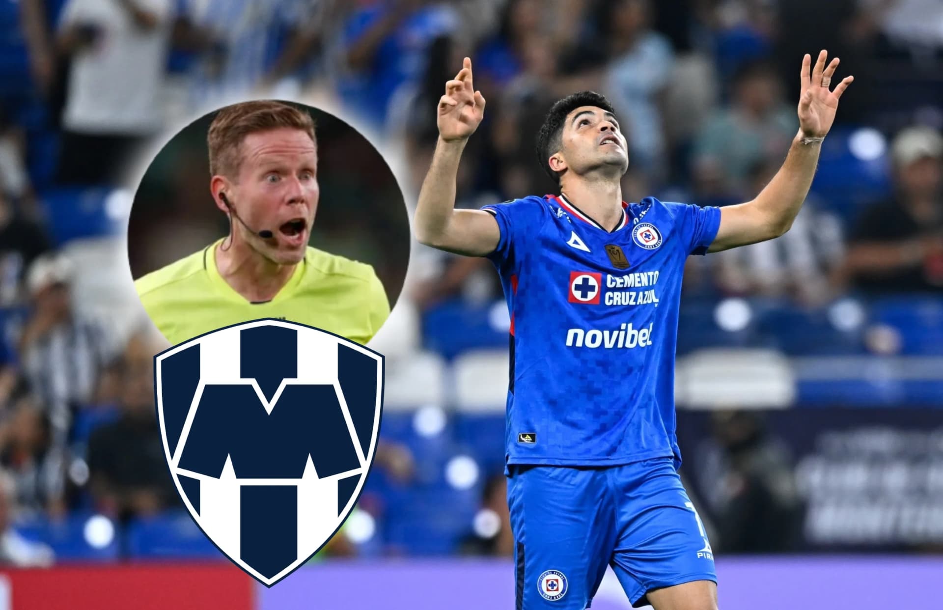 El ex jugador del conjunto regio manifestó su inconformismo con el trabajo arbitral.
