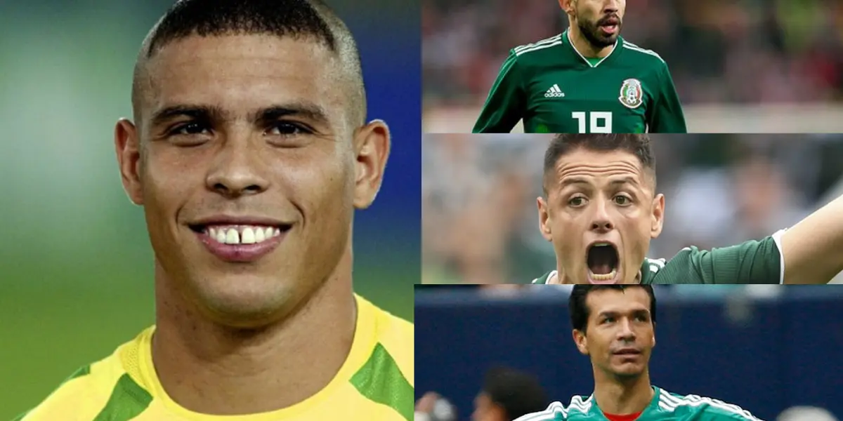 El 'fenómeno' Ronaldo es uno de los mejores delanteros de la historia, y hay un mexicano al que respeta más que al resto