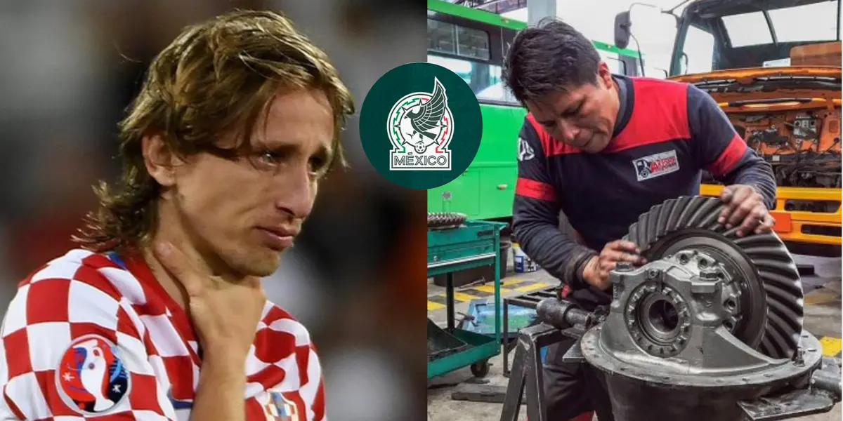 El futbolista en su momento, se dio el lujo de ponerle un alto a Luka Modric y su talento. Ahora se dedica a las actividades de la reparación de coches. 