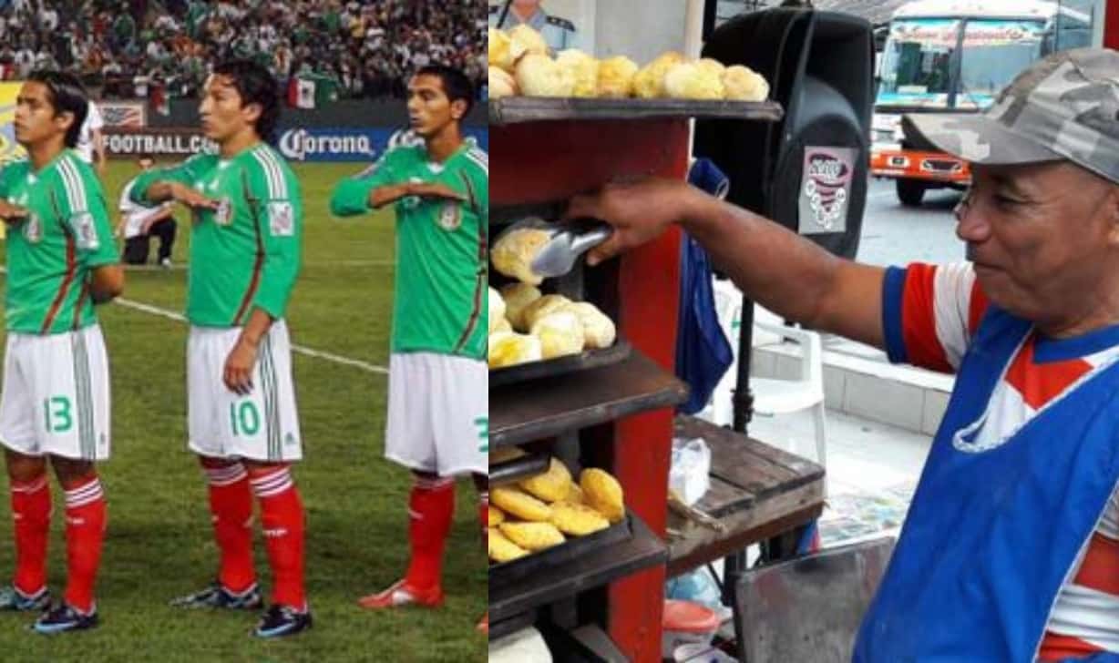El futbolista fue una de las figuras del fútbol mexicano y eso le valió ser mundialista en el seleccionado nacional. Ahora se dedica a la venta de pan.