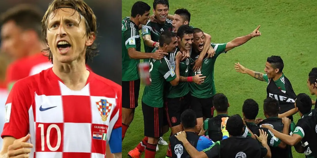 El futbolista mexicano que sí le dio la camiseta a Modric luego de las polémicas palabras de croata.
