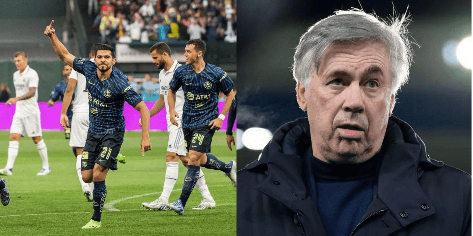 El futbolista que jugando en el América sorprendió a Carlo Ancelotti y ahora pocos saben dónde está