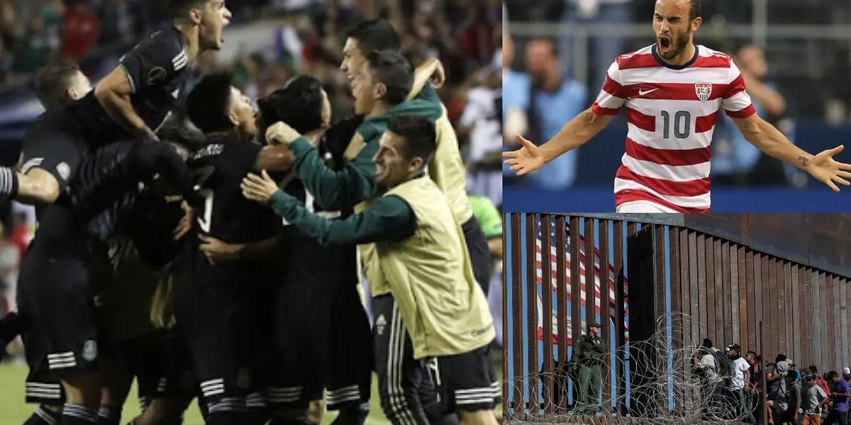 El futbolista se dio el lujo de humillar a Estados Unidos con una joya de gol, ahora trabaja en la frontera.