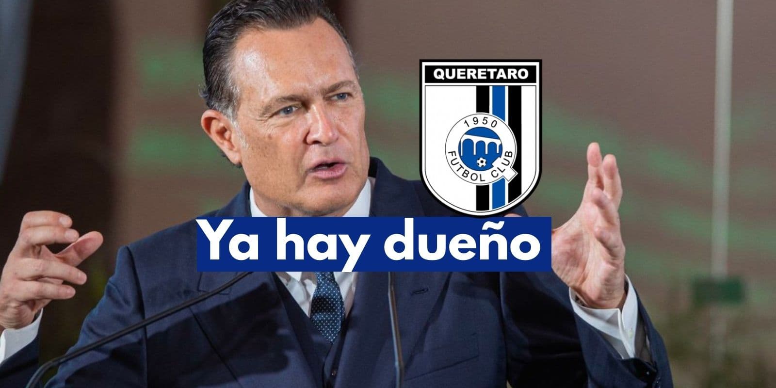 El gobernador de Querétaro anuncia otra gran noticia para Gallos Blancos.