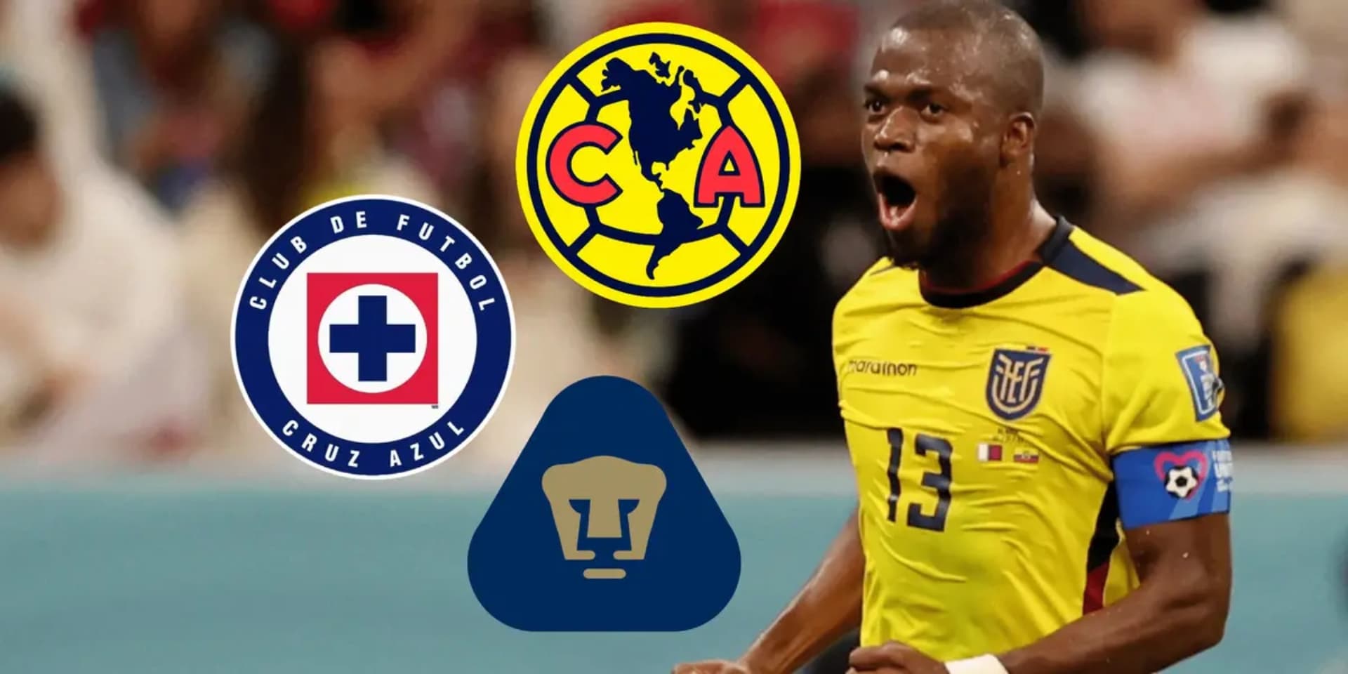 El grande de México que sondea a Énner Valencia