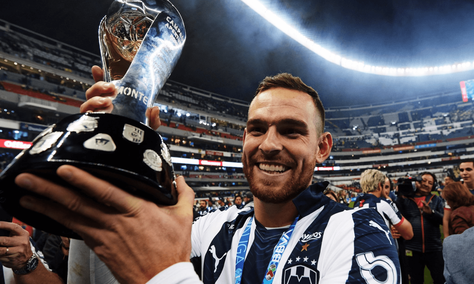 El holandés se despidió de los Rayados de Monterrey y su afición