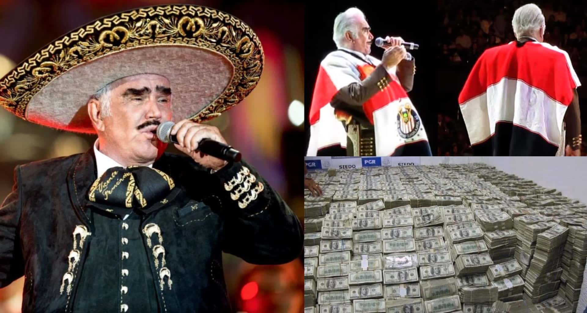 El ídolo de la música ranchera dejó nuestro mundo. Es aficionado a Chivas y su fortuna es una de las más deseadas de México.