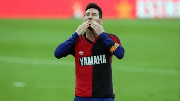 El día que Messi hizo un gol con la camiseta número 10 de Newell's