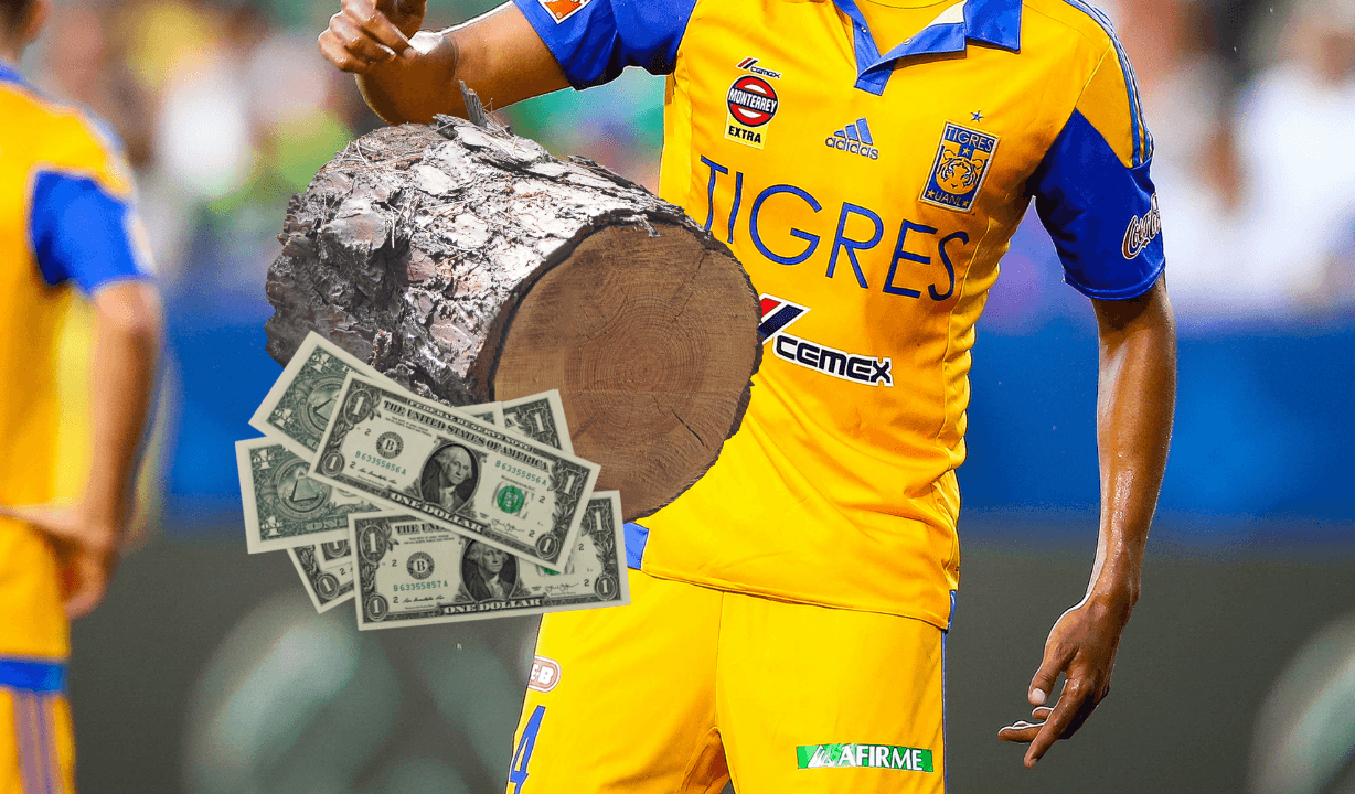 El jugador brasileño Everton Cardoso llegó a Tigres en 2010, no rindió y ahora se fue al descenso en Brasil