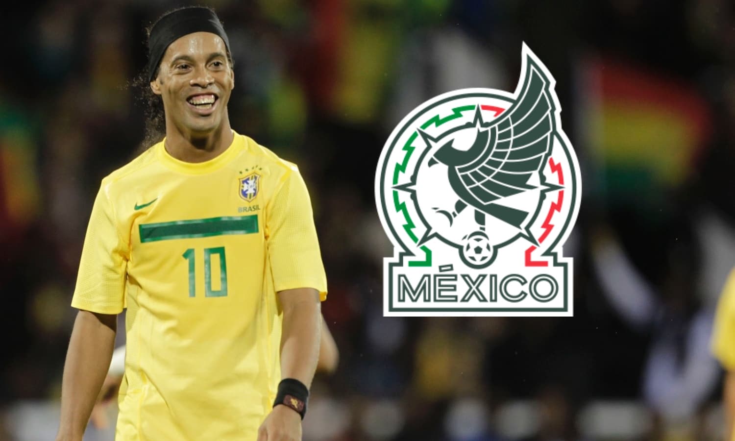 El jugador brasileño Ronaldinho reconoce a un solo mexicano como ídolo