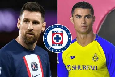 El jugador de Cruz Azul que no tiene el respeto de Lionel Messi y Cristiano Ronaldo