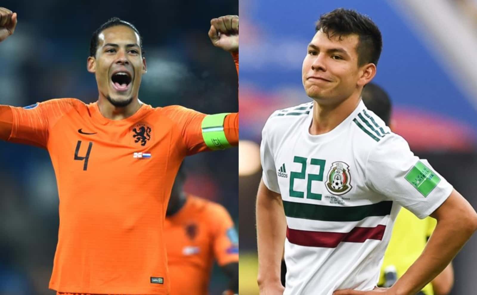 El jugador de Liverpool y defensa de los Países Bajos habló sobre el Chucky Lozano y su trabajo.