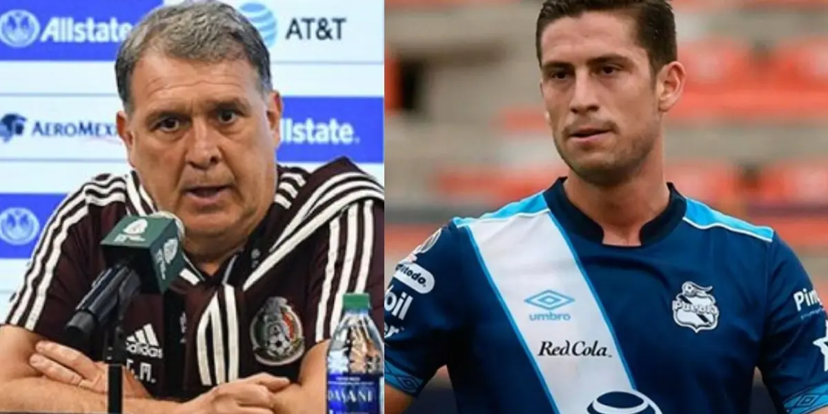 El jugador de Puebla, Santiago Ormeño mandaría una indirecta a Gerardo Martino para que sea convocado.