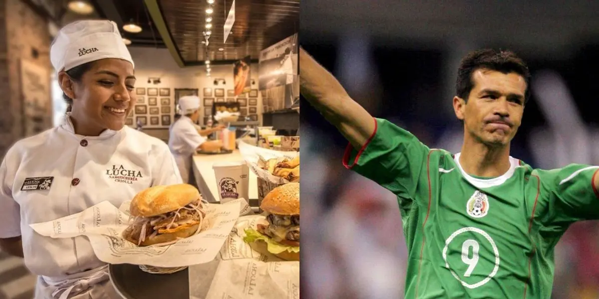 El jugador era considerado el reemplazo de Jared Borgetti en el seleccionado mexicano, pero ahora promociona hamburguesas.