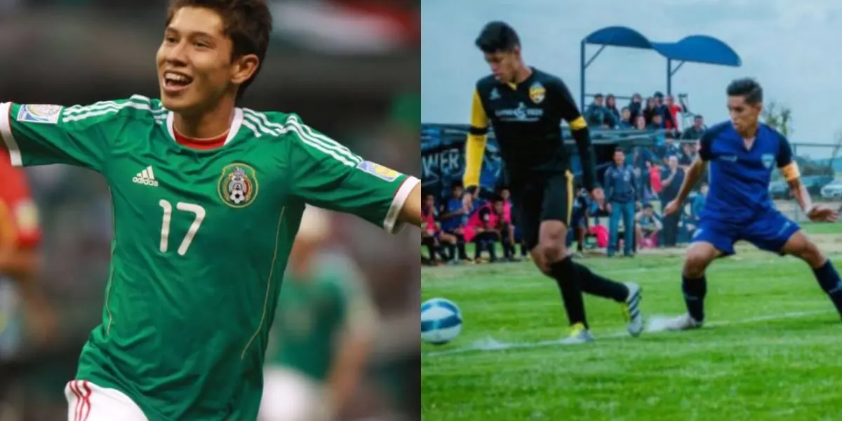El jugador formado en las Chivas de Guadalajara tocó el cielo con las manos, pero ahora deambula en la tercera división.