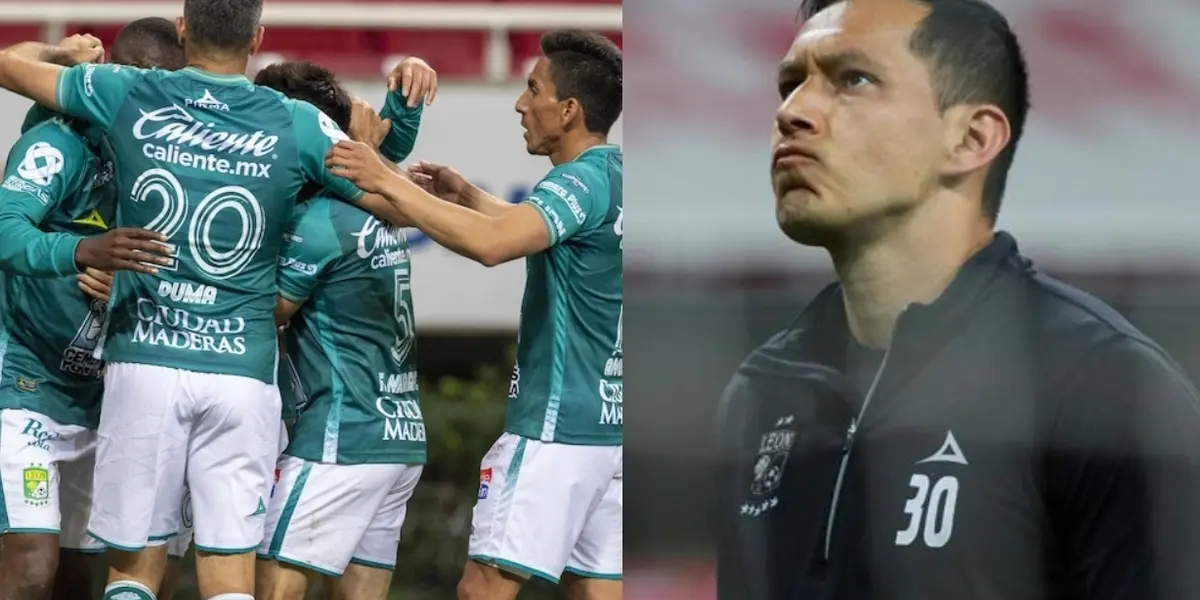 El jugador fue criticado por lo que pasó en el partido de ida y esto fue lo que hizo el jugador tras el gol de León.