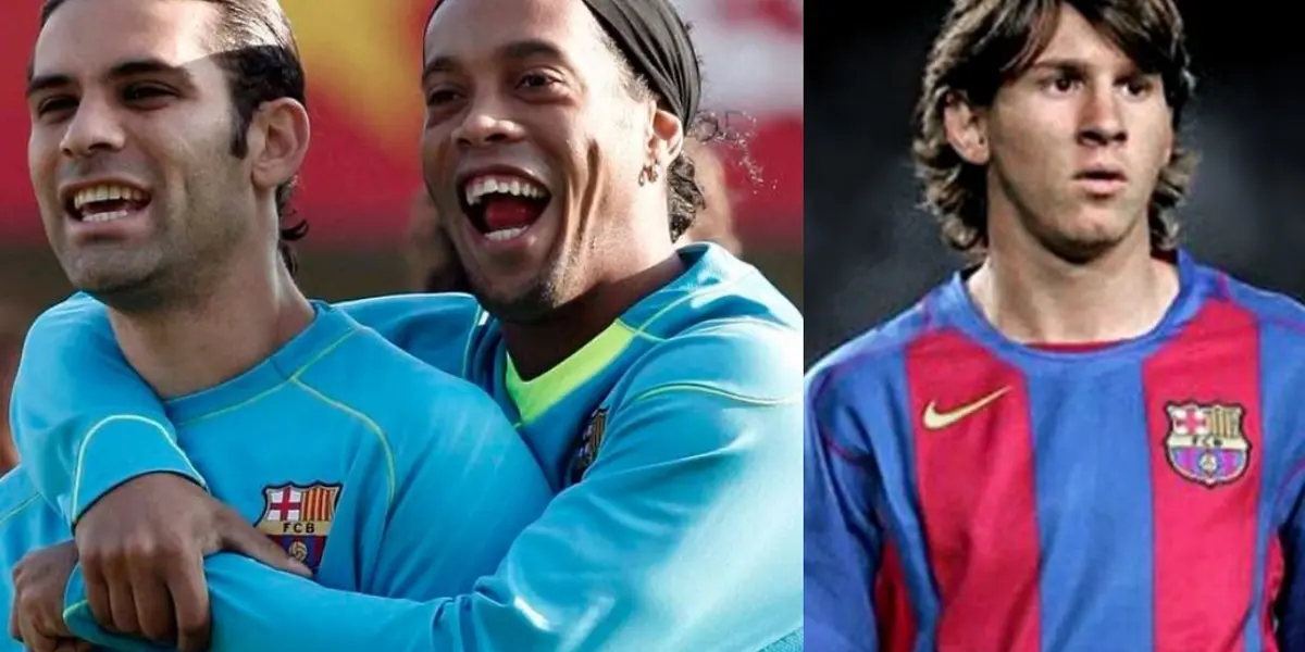El jugador mexicano con Ronaldinho tuvo una amistad desde el inicio. Lionel Messi y su reacción cuando vio por primera vez a Rafa Márquez.