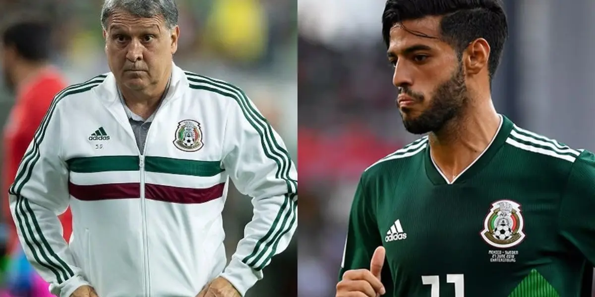 El jugador mexicano consideraba pedir dinero para acudir a la selección nacional, del México y al Tata Martino no le gustó.