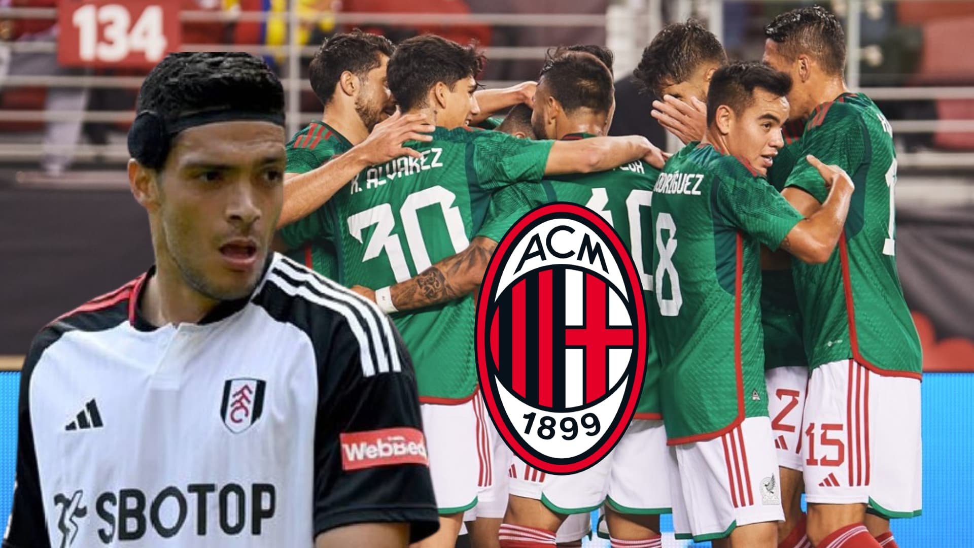 El jugador mexicano que cuesta lo mismo que Raúl Jiménez y está en la mira del AC Milan