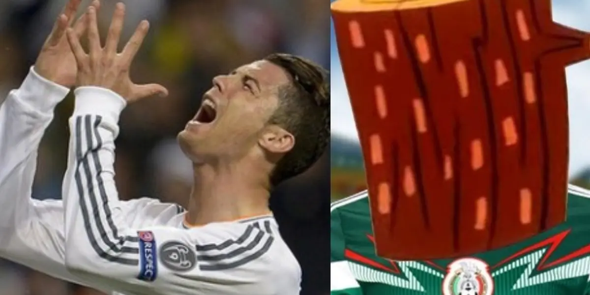 El jugador mexicano que fue insultado por Cristiano Ronaldo por considerarlo tronco. No se aguantó nada e portugués.