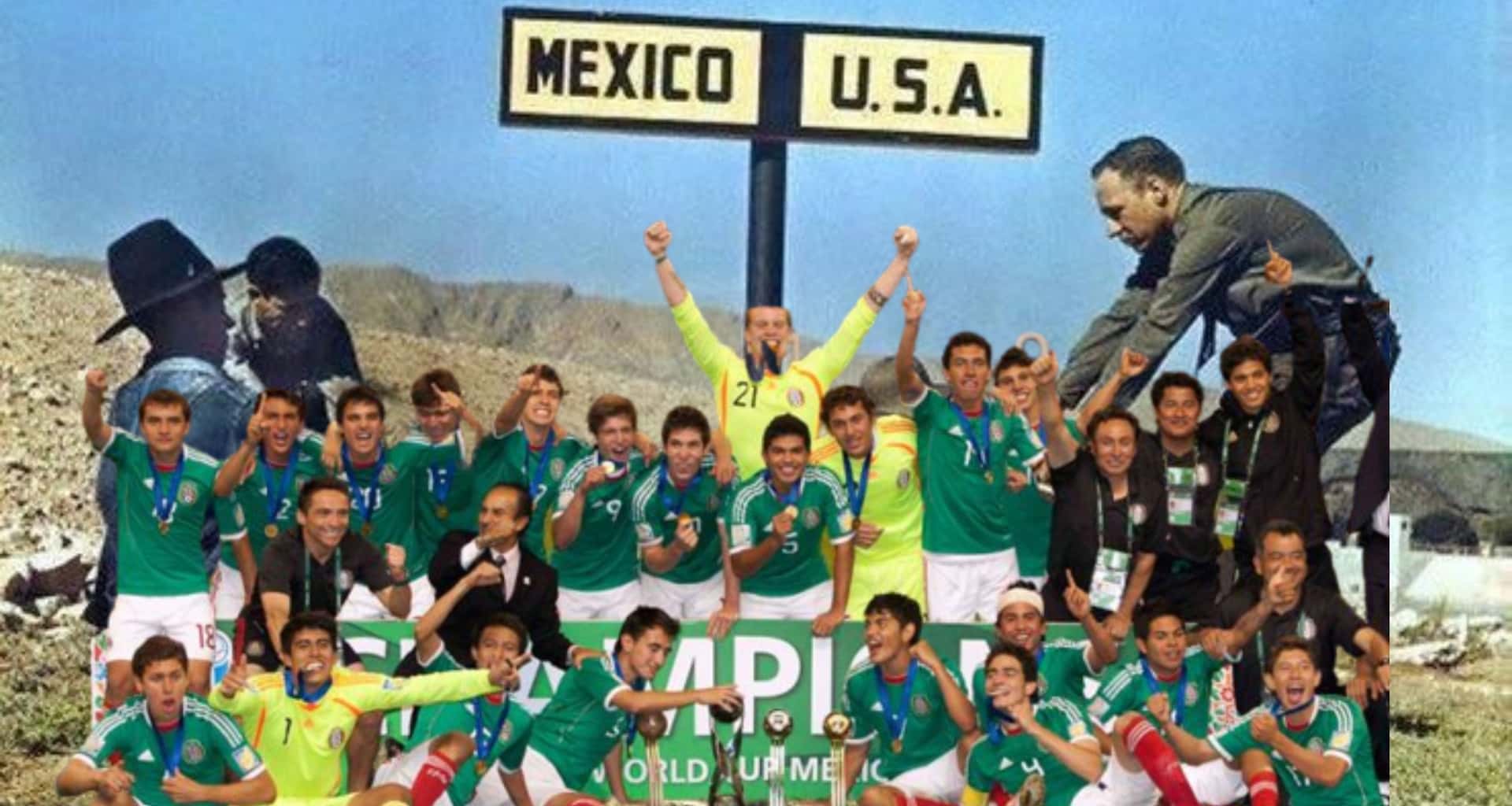 El jugador mexicano que realizó esta travesía. Ahora en redes sociales muestra su nueva vida.