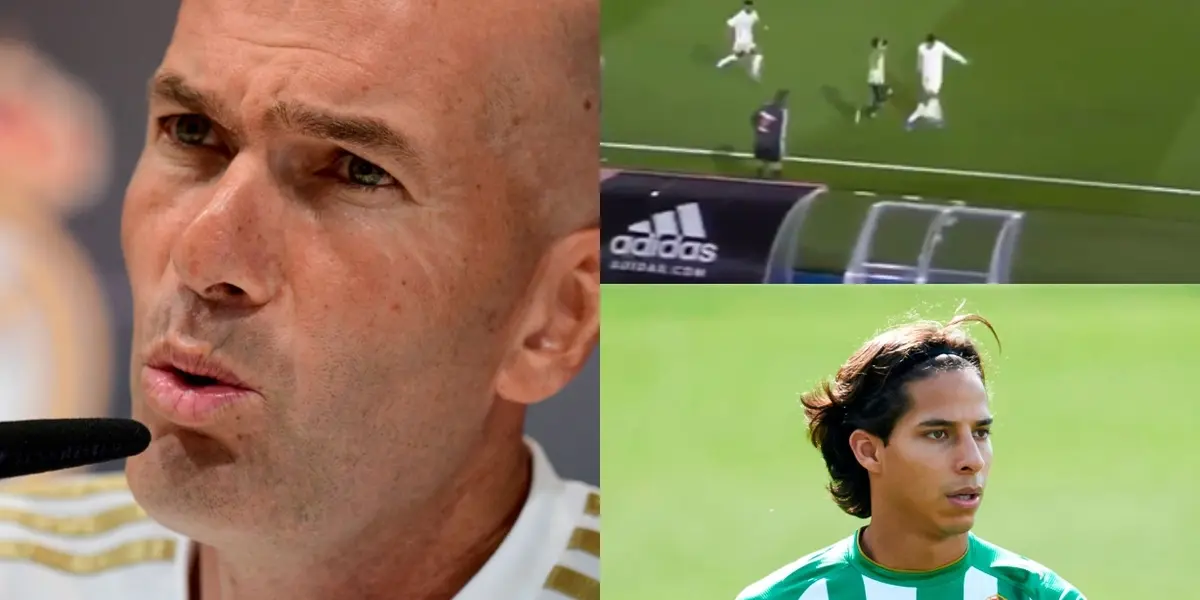 El jugador mexicano se mandó un partidazo ante el Real Madrid, en video se ve la jugada de túnel que le hizo a una de sus estrellas pero la reacción de Zidane fue mejor.