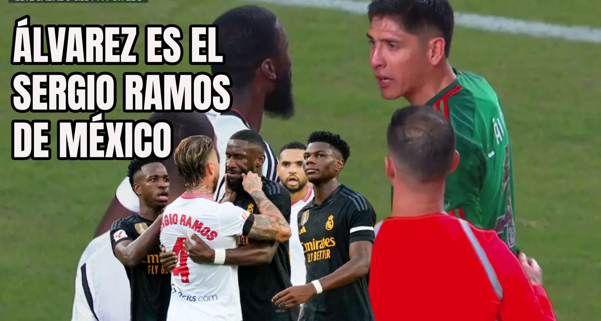El jugador mexicano tuvo una bronca con el deportista germano, ahora se replica el caso con Sergio Ramos.