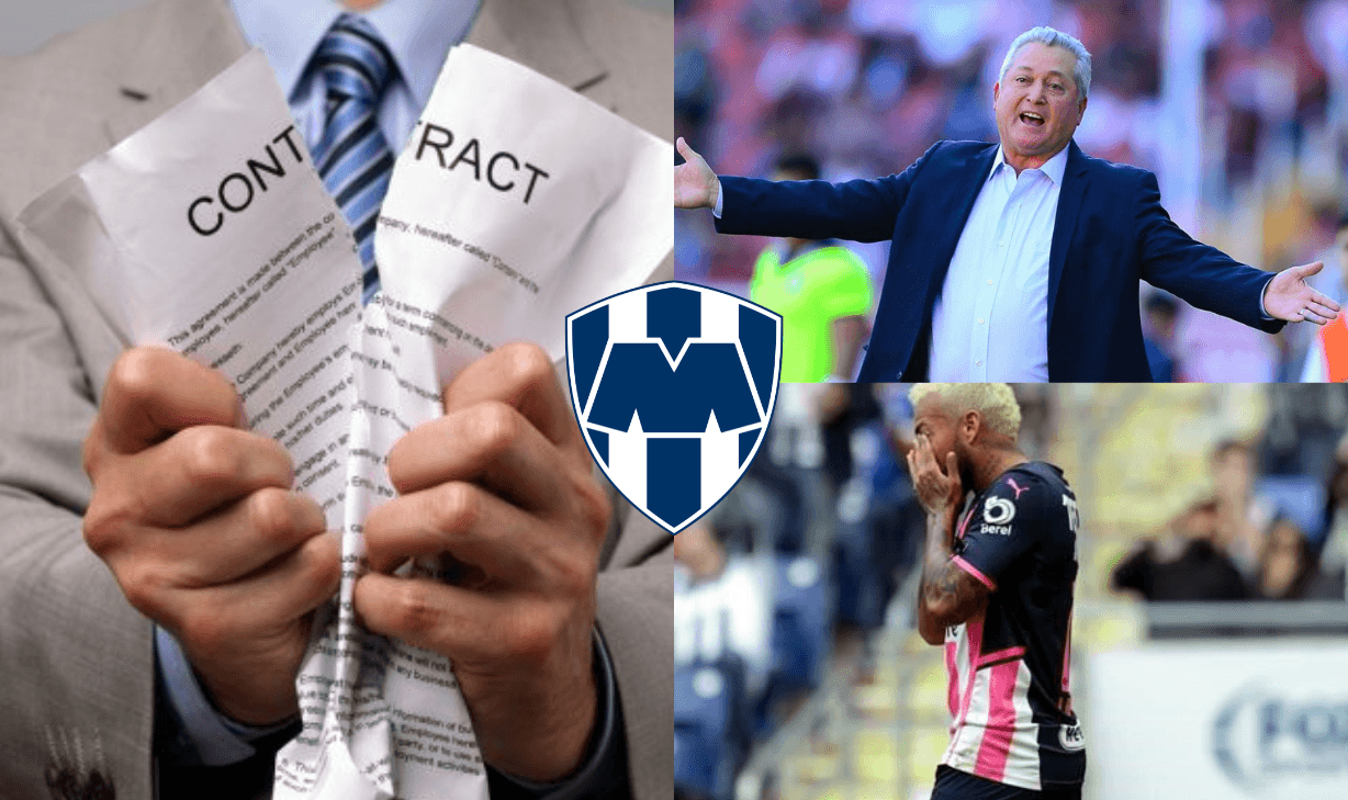 El jugador no seguirá más con el Monterrey