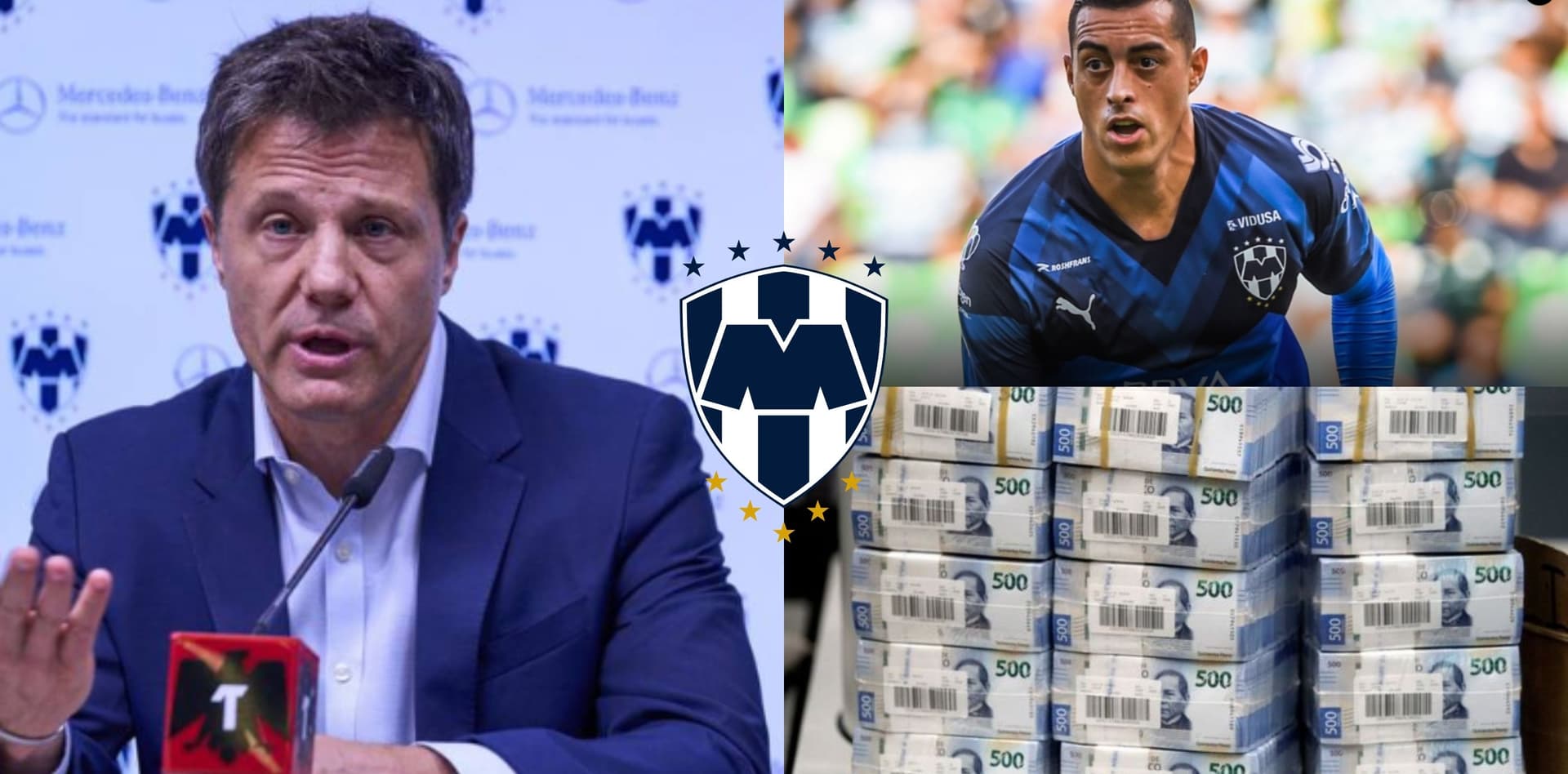 El jugador podría estar fuera del equipo de Monterrey por este dinero