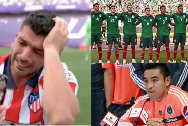 El jugador que es de cristal en el combinado mexicano. En lugar de concentrarse y mejorar, sale a llorar en medios. 
