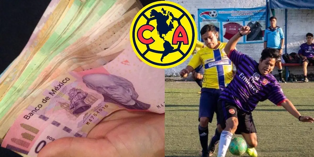 El jugador que pintaba para crack y el Club América pagó 20 millones de pesos, pero fue un fracaso. Ahora juega en el llano.