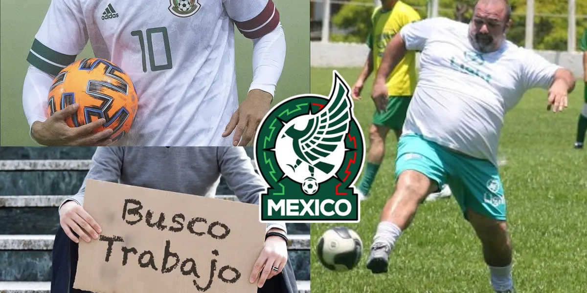 El jugador que pudo llegar a ser el 10 de la selección mexicana, pero por sobrepeso ahora no juega