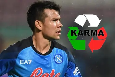 El jugador que quiso ponerle el pie a Hirving Lozano, ahora le llega el karma en el Napoli 