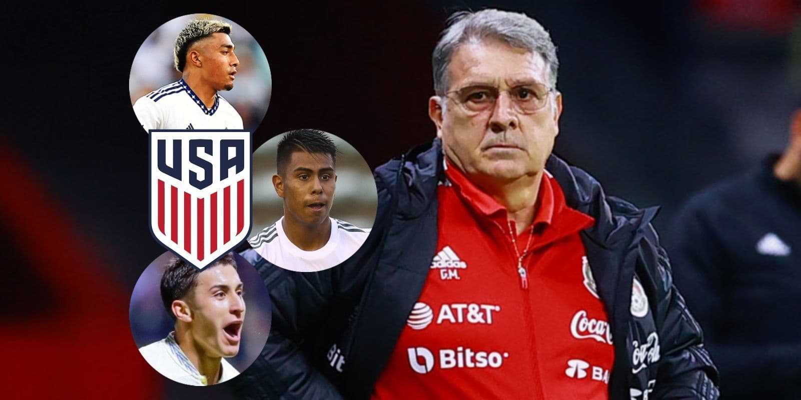 El jugador que se cansó de las mentiras de Gerardo Martino y renuncia a la selección mexicana de manera sorpresiva para irse con USA