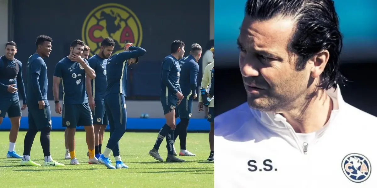 El jugador que sorprendió a Santiago Solari durante las prácticas del Club América previo al duelo con Atl. San Luis.