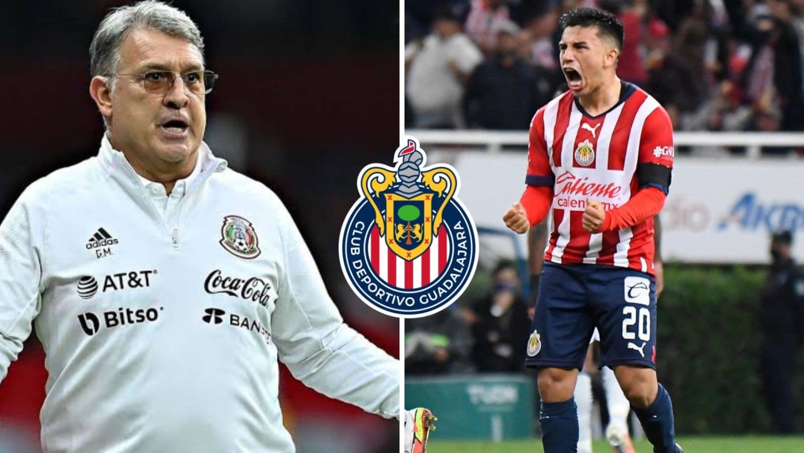El jugador rojiblanco sorprende en partido ante Necaxa